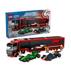 LEGO City: Tovornjak F1 z dirkalnikoma F1 RB20 in AMR24