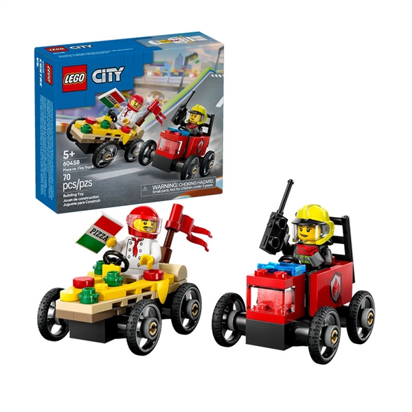 LEGO City: Paket dirkalnih vozil picopek proti gasilcu