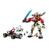 LEGO DREAMZzz: Cooperjev robotski oklep tigra in Zerojev dirkalnik Hot Rod