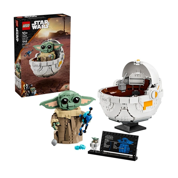 LEGO Star Wars: Grogu z lebdilnim vozičkom