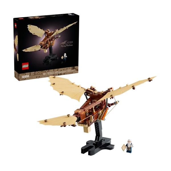 LEGO Icons: Letalni stroj Leonarda da Vincija