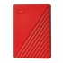 Zunanji prenosni disk WD My Passport, 6 TB, rdeč