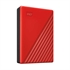 Zunanji prenosni disk WD My Passport, 6 TB, rdeč