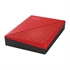 Zunanji prenosni disk WD My Passport, 6 TB, rdeč