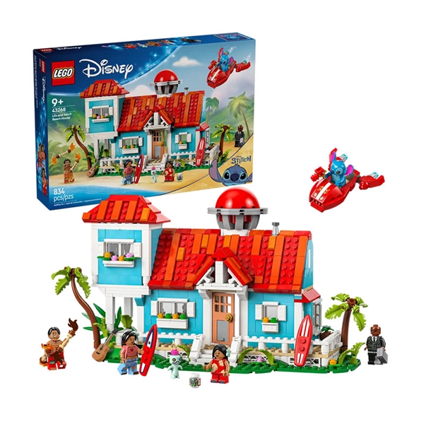 LEGO Disney: Hišica na plaži Lili in Žverca