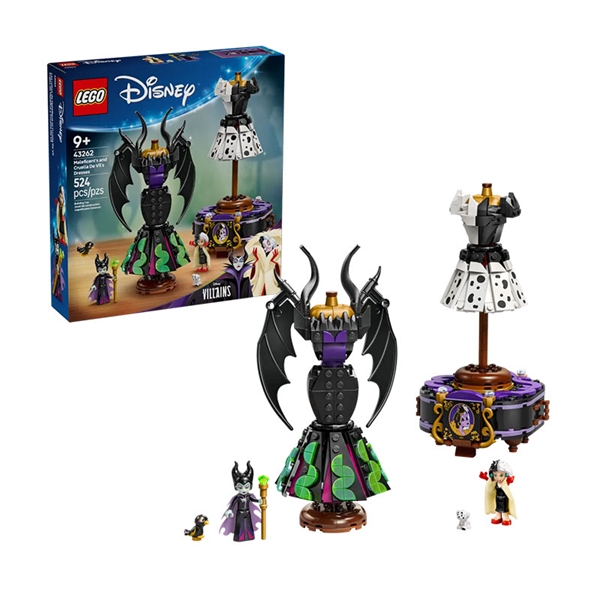 LEGO Disney: Obleki Zlohotnice in Cruelle De Vil