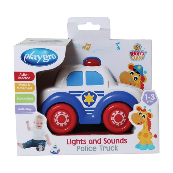 Policijsko vozilo z lučko in zvokom Playgro