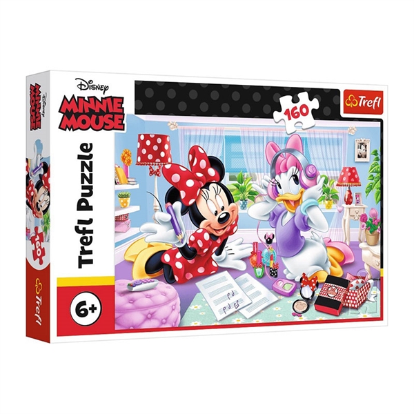 Sestavljanka Trefl Minnie in prijatelji, 160 kosov