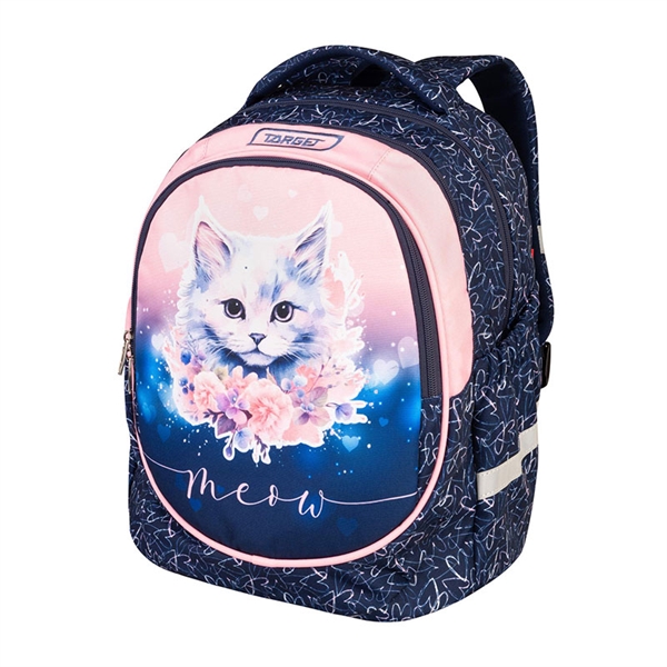Ergonomski šolski nahrbtnik Target Superlight Petit Soft Meow