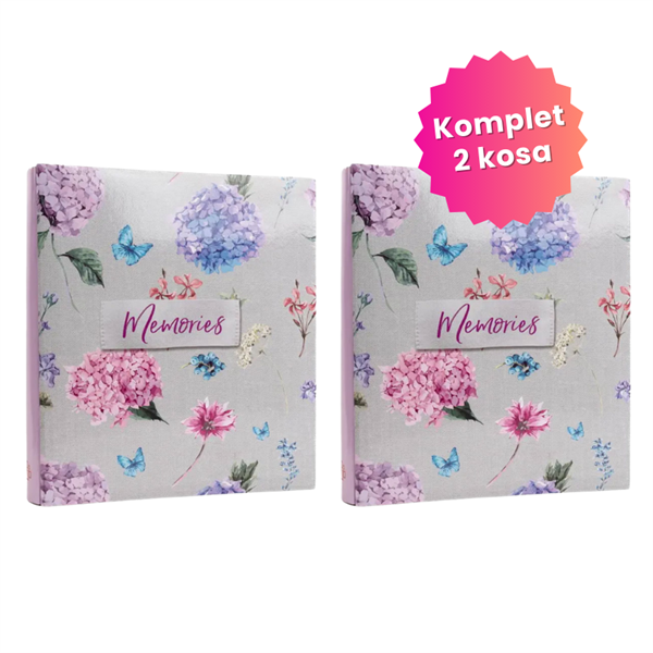 Darilni paket najlepših spominov Spomini: 2x Foto album, 500 + 500 slik
