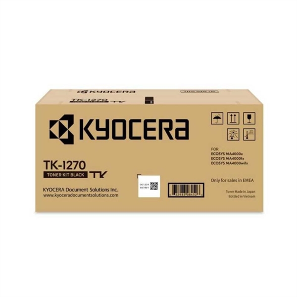 Toner Kyocera Mita TK-1270K (črna), original