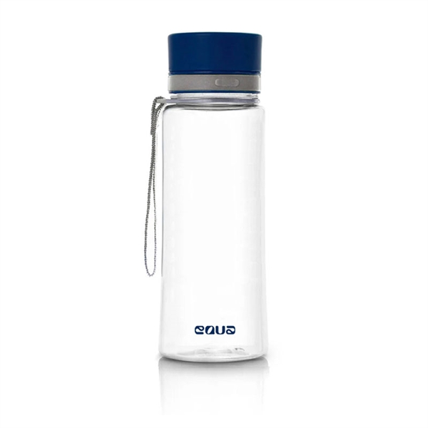 Plastenka za vodo Equa Plain, 600 ml, modra