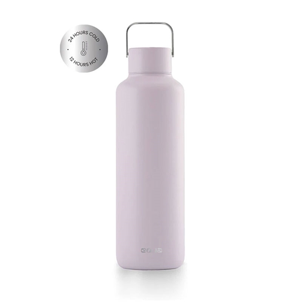 Termo steklenica za vodo Equa Timeless, 600 ml, lilac