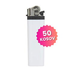 Vžigalnik Feniks Baron, bela, 50 kosov