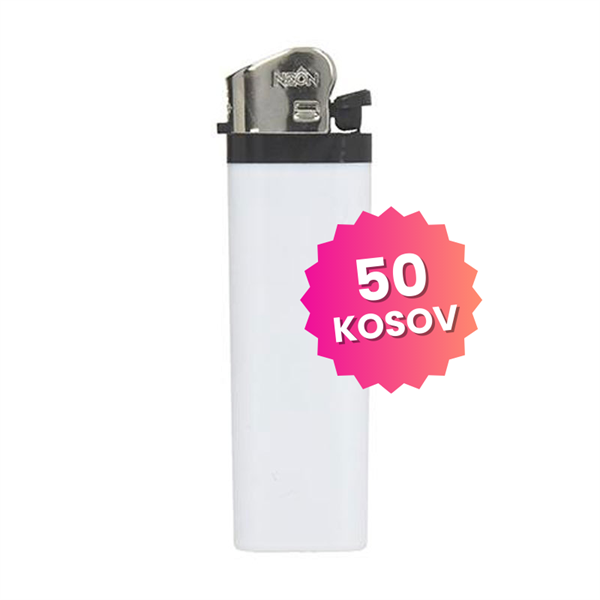 Vžigalnik Feniks Baron, bela, 50 kosov