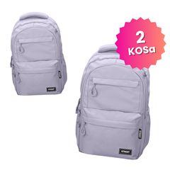 Komplet nahrbtnikov Street Happy Purple, 2 kosa