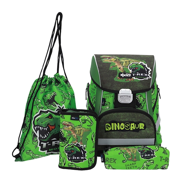 Prvošolski set ABC123 Dino 2 (4-delni)