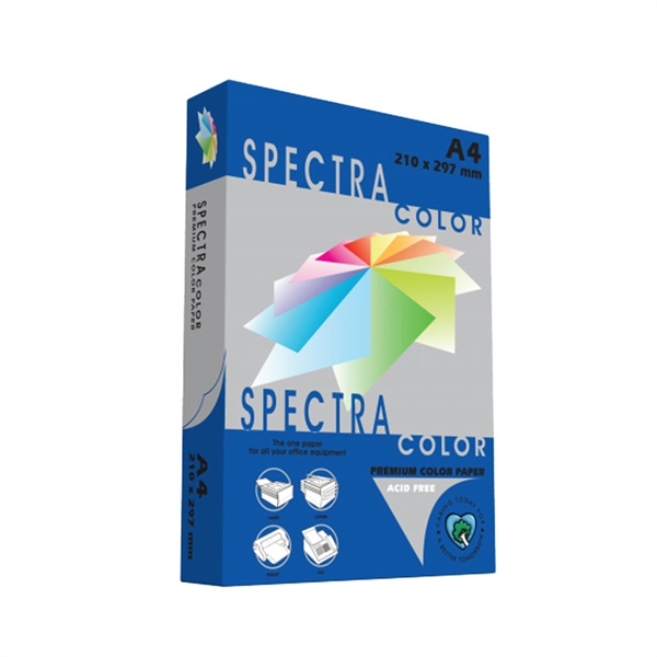 Barvni fotokopirni papir A4, intenzivno moder (intense blue), 100 listov, 160 gramov