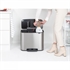 Koš za smeti Brabantia Bo Pedal Bin, 3x 11 L, srebrn