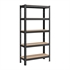 Regal Songmics GLR030B21, 5 delni, (150 x 75 x 30 cm), črn