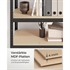 Regal Songmics GLR030B21, 5 delni, (150 x 75 x 30 cm), črn