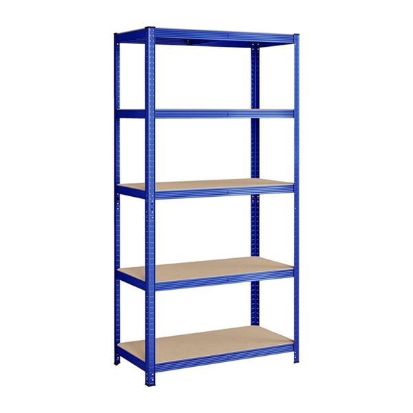 Regal Songmics GLR30Q, 5 delni, (150 x 75 x 30 cm), moder