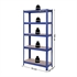 Regal Songmics GLR30Q, 5 delni, (150 x 75 x 30 cm), moder