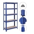 Regal Songmics GLR30Q, 5 delni, (150 x 75 x 30 cm), moder