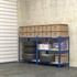 Regal Songmics GLR30Q, 5 delni, (150 x 75 x 30 cm), moder
