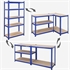 Regal Songmics GLR40Q, 5 delni, (180 x 90 x 40 cm), moder