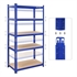 Regal Songmics GLR40Q, 5 delni, (180 x 90 x 40 cm), moder