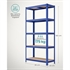 Regal Songmics GLR040Q01, 4 delni, (180 x 90 x 40 cm), moder