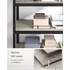 Regal Songmics GLR030B11, 5 delni, (150 x 75 x 30 cm), rjav