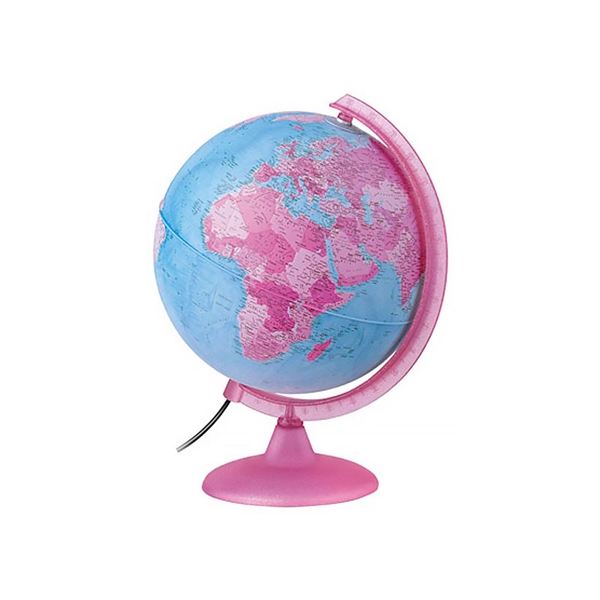 Globus Nova Rico Pink, z lučko, 25 cm