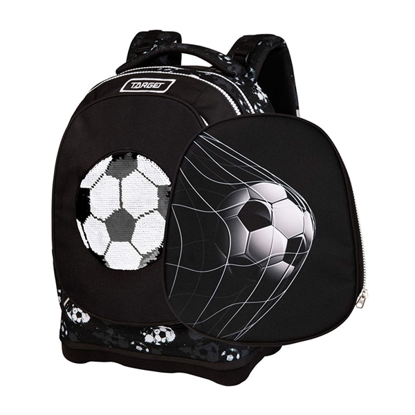 Ergonomski šolski nahrbtnik Target Superlight 2 Face Football Fun
