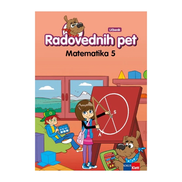 RADOVEDNIH PET 5, učbenik za matematiko