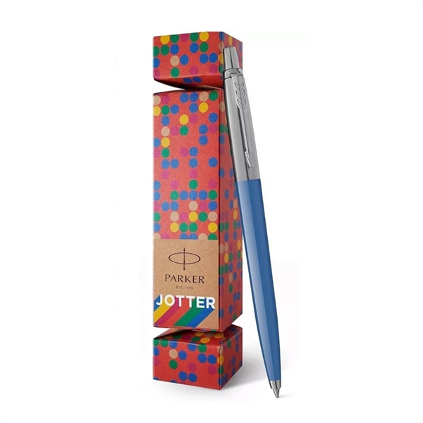 Kemični svinčnik Parker Jotter Originals Cracker, srebrno moder