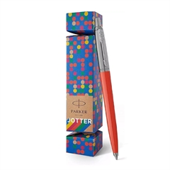 Kemični svinčnik Parker Jotter Originals Cracker, srebrno rdeč