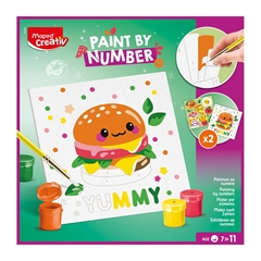 Pobarvanka po številkah Maped Creativ Yummy