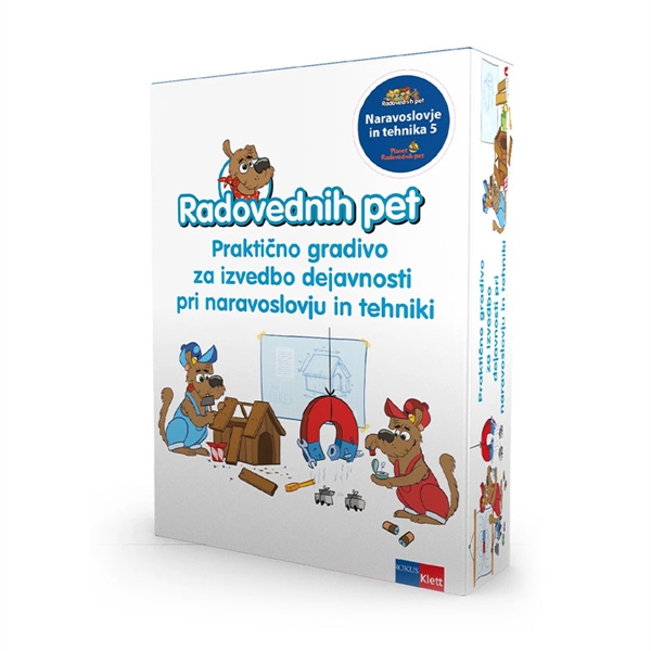 PLANET RADOVEDNIH PET 5: NARAVOSLOVJE IN TEHNIKA 5, gradivo za ustvarjanje
