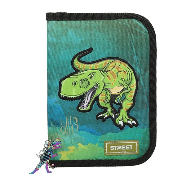 Enojna peresnica Street Dino 2, dva preklopa, prazna