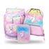 Prvošolski set Baagl Airy Rainbow Unicorn (3-delni)