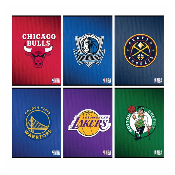 Zvezek A4 NBA, mali karo, 54 listov, sortirano, 1 kos