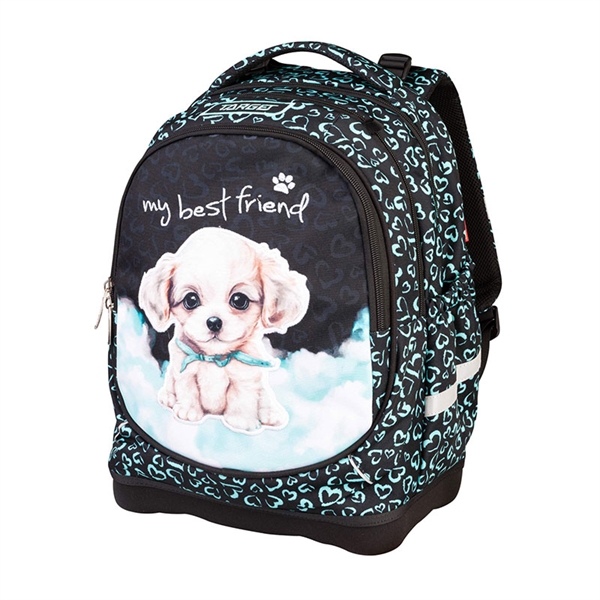 Ergonomski šolski nahrbtnik Target Superlight Petit Puppy Love