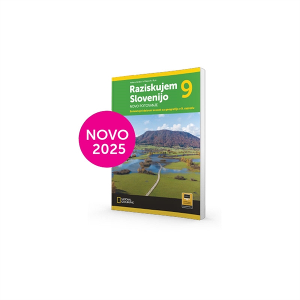 RAZISKUJEM SLOVENIJO 9, NOVO POTOVANJE – samostojni delovni zvezek