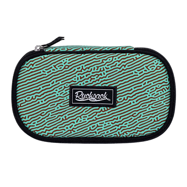 Ovalna peresnica Rucksack Only Jumbo Green With Green Foil Dots
