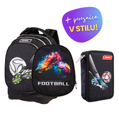 Komplet Target Soccer 1: nahrbtnik + peresnica