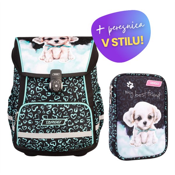 Komplet Target Puppy Love: torba + peresnica
