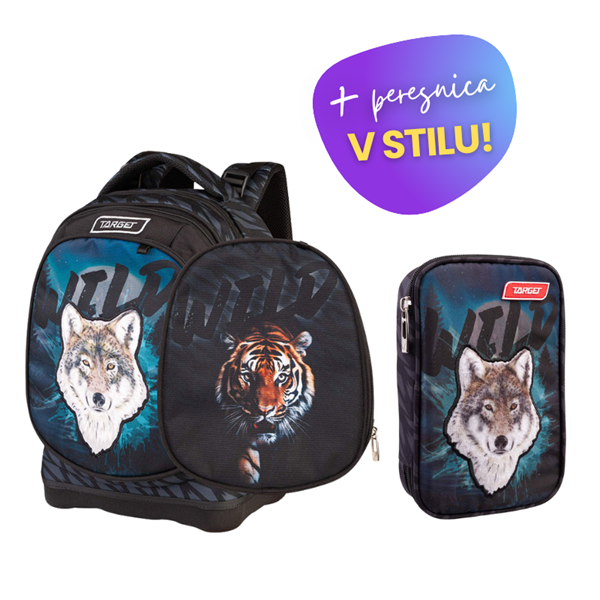 Komplet Target Wild: nahrbtnik + peresnica