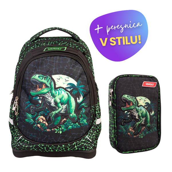 Komplet Target Dino Explorer: nahrbtnik + peresnica